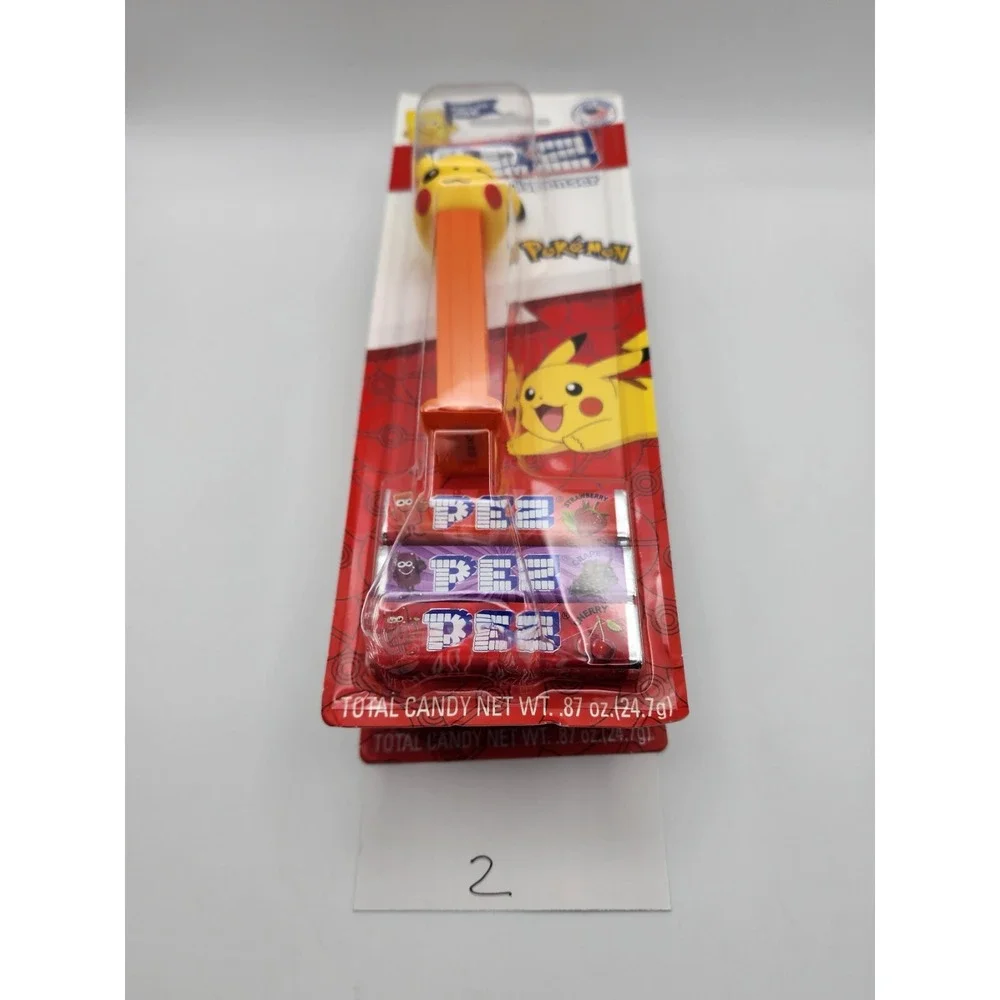 2023 Pez‎ Pikachu Winking New on Card